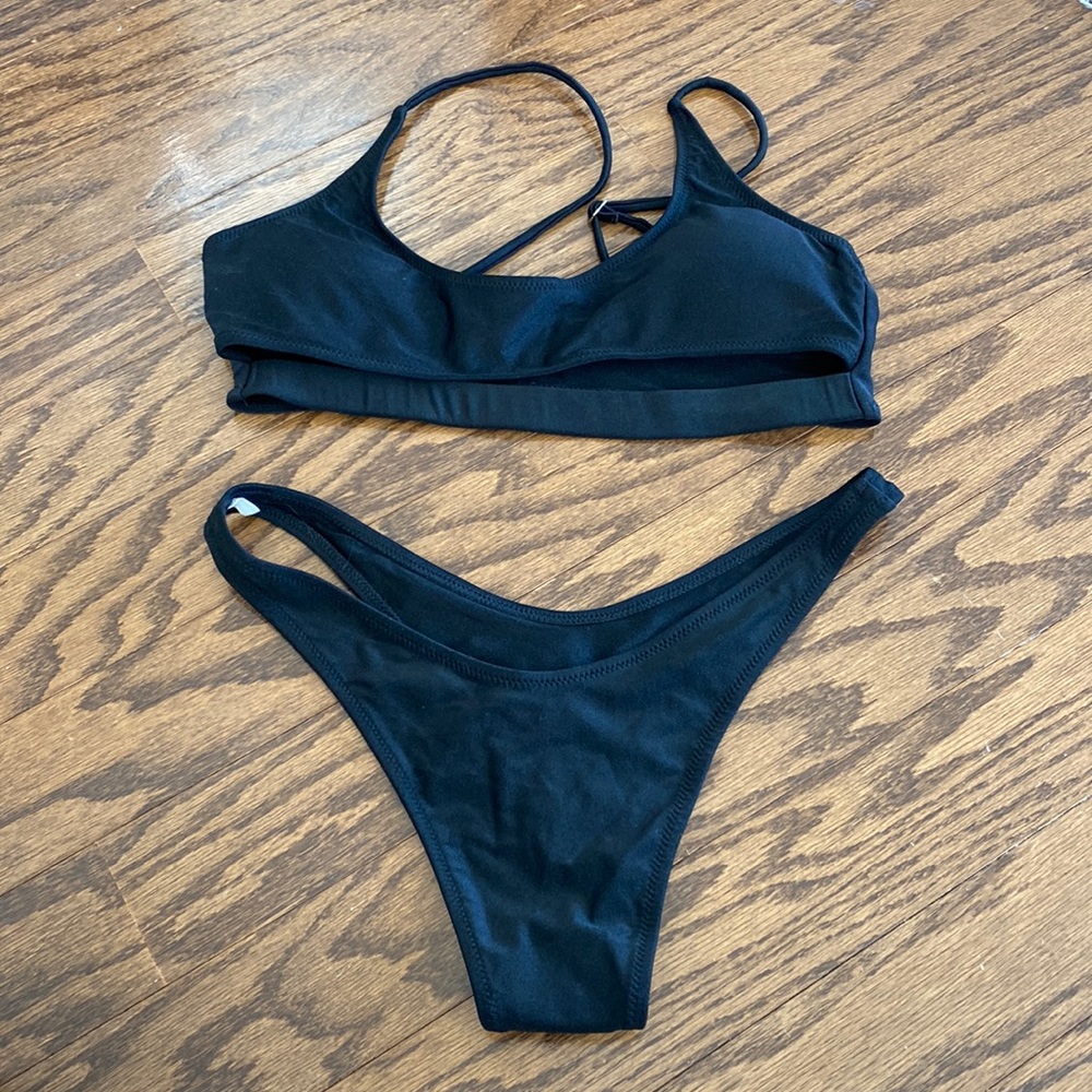 Brand new black bikini